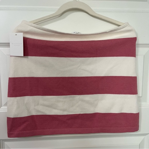 Lelis Collection Sweater Knit Soft Mini Skirt Fitted Skirt L New - Picture 4 of 4